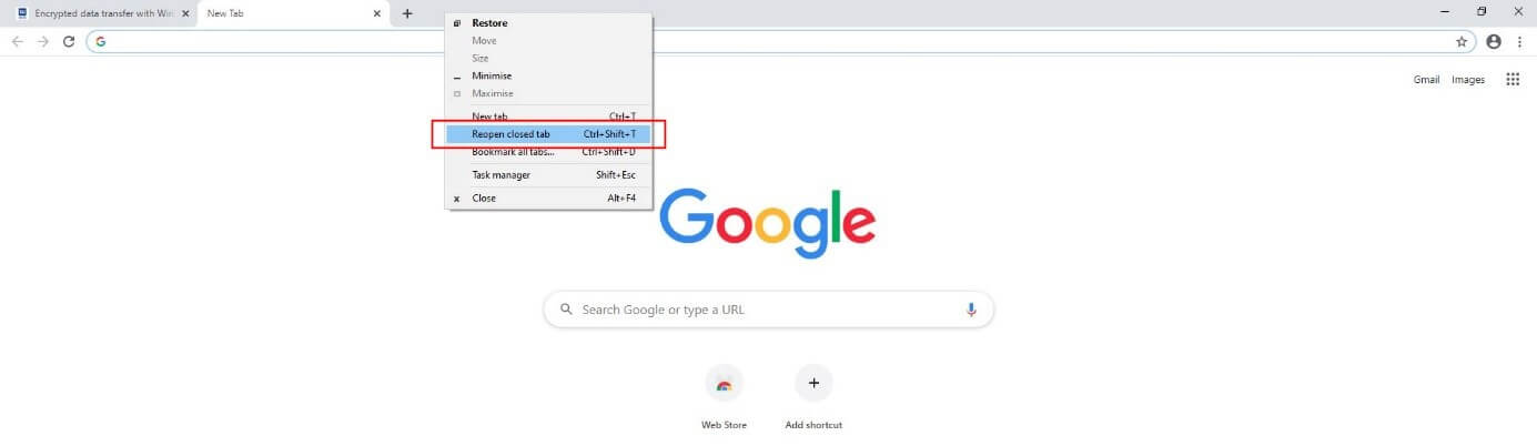 Как восстановить закрытые вкладки в Google Chrome: проверенный способ